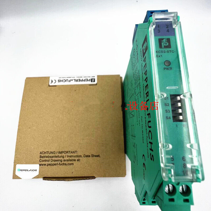 new 1pcs PEPPERL+FUCHS Safety Barrier KCD2-STC-EX1 KFD2-UT2-EX1 SR2-EX1.W STC4-EX2 - PEPPERL+FUCHS
