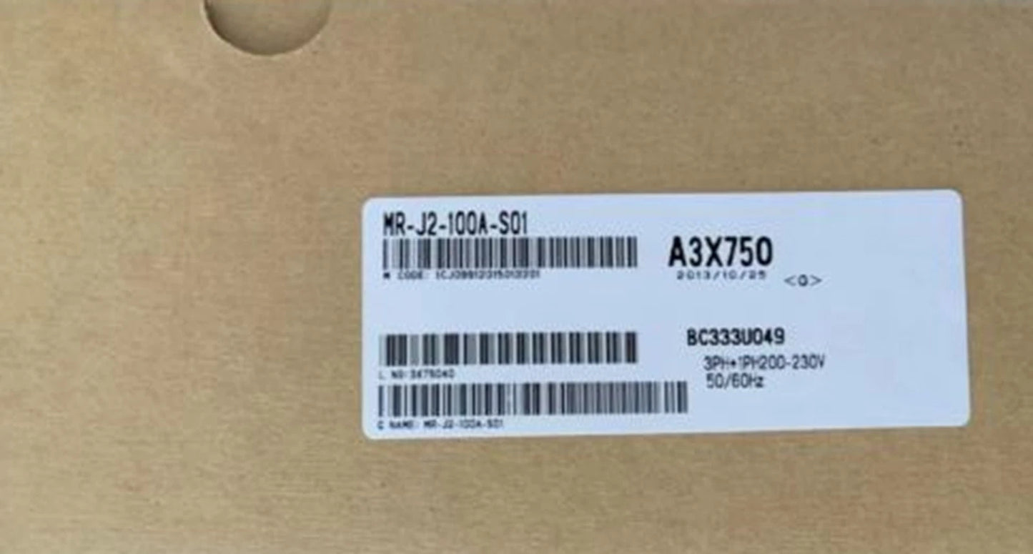 1PC MITSUBISHI MR-J2-100A-S01 Servo Motor Driver#I
