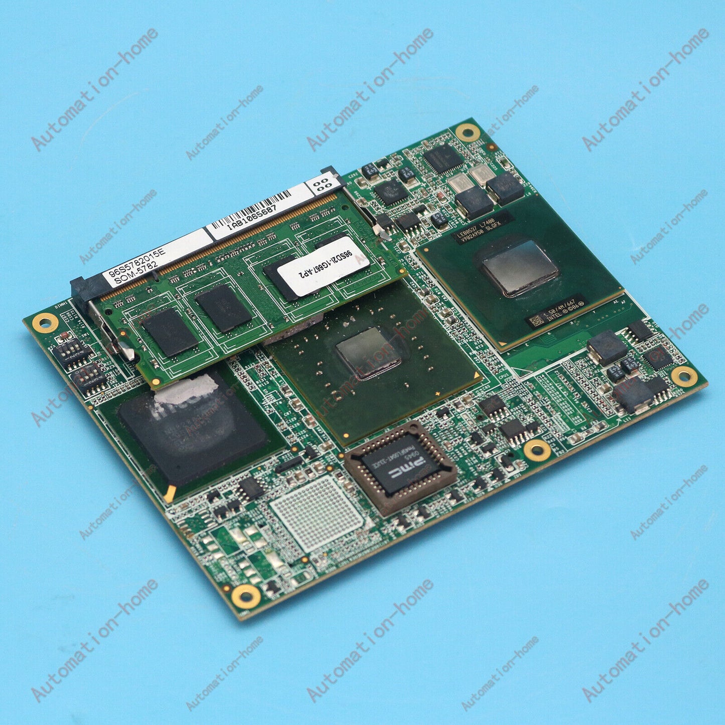 used Advantech SOM-5782 Rev.A1 19C6578202 Industrial Motherboard - ADVANTECH