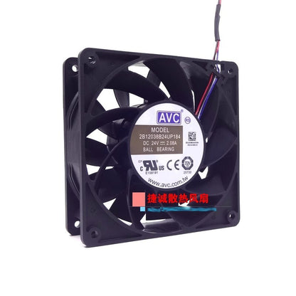 AVC 2B12038B24UP184 24V 2.08A 12CM 12038 High air volume inverter cooling fan
