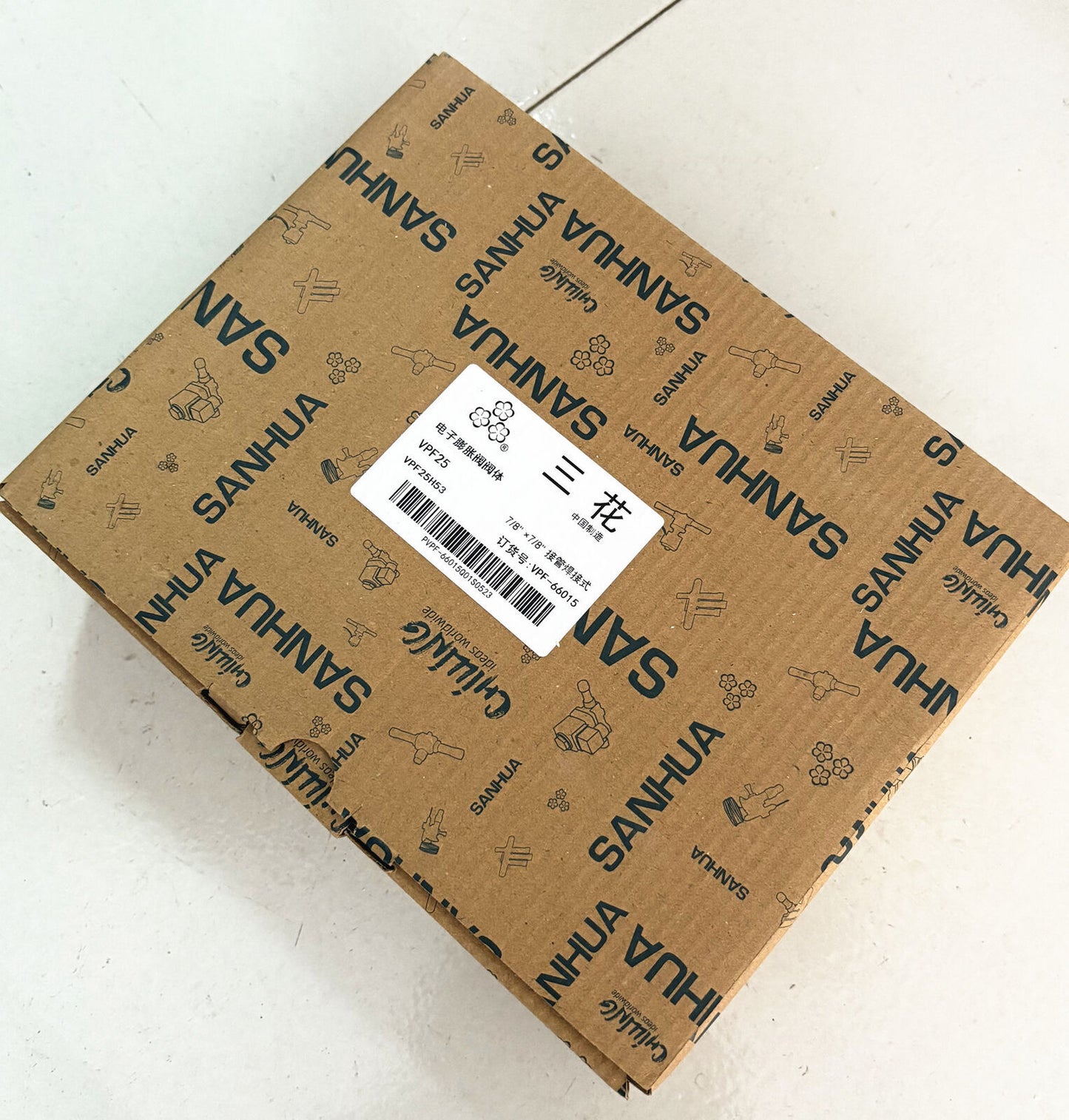 1pcs SANHUA Electronic Expansion Valve VPF25H53 22mm*22mm