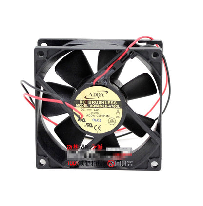 1pcs ADDA AQ0824LB-A70GL 8025 24V 0.09A Double Ball Inverter Cooling Fan