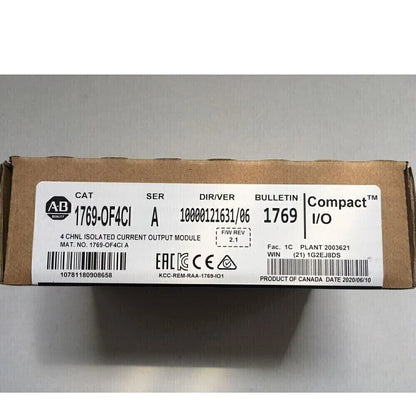 Factory Sealed 1769-OF4CI CompactLogix 4 Pt A/O Current Module 1769OF4CI