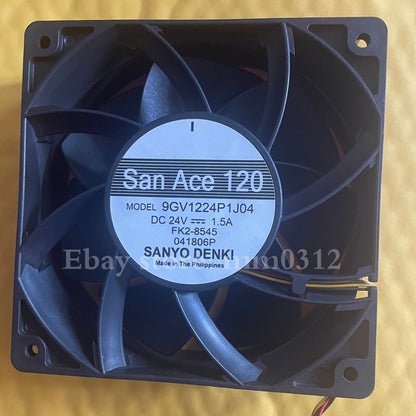 1pcs Sanyo San Ace 120 9GV1224P1J04 24V 1.5A Inverter Fan