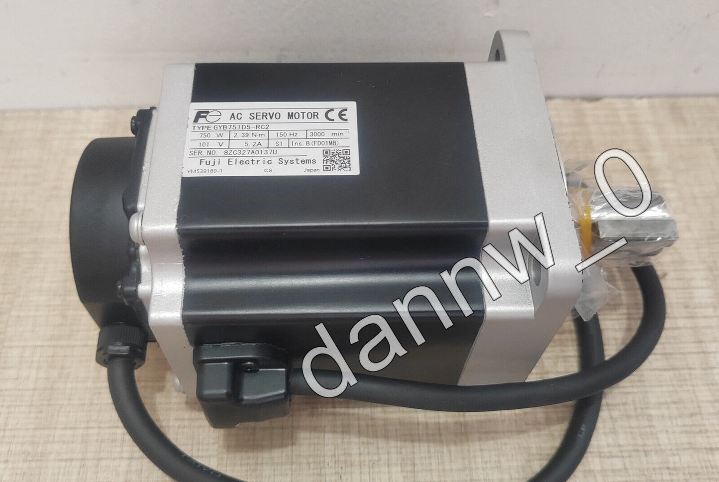 Fuji GYB751D5-RC2 AC Servo Motor - FUJI