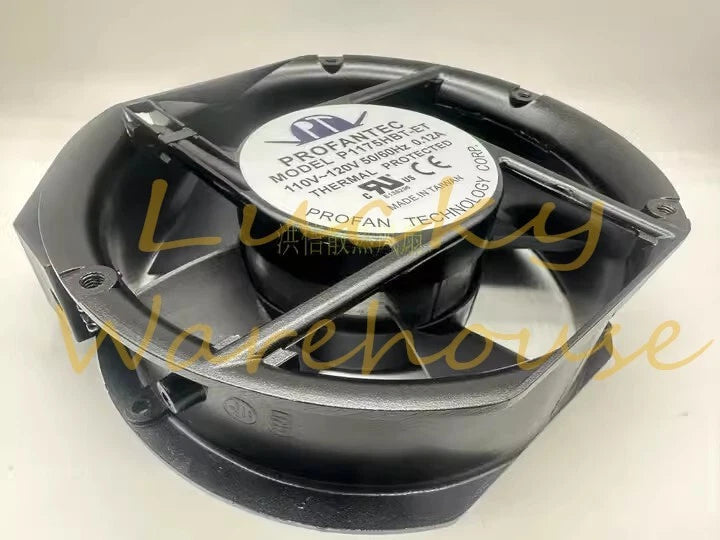 1PCS P1175HBT-ET 172*50MM 110-120V 0.12A 17.2CM Plug-in Cooling Fan