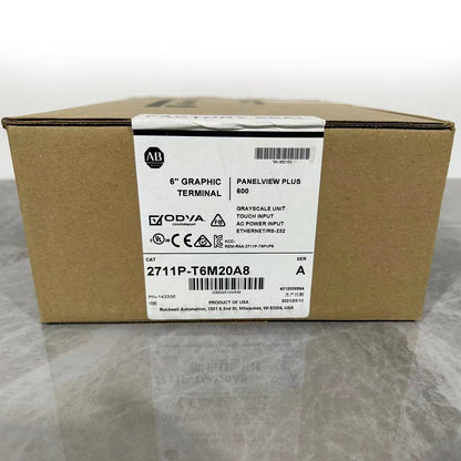 ONE Original AB Panelview Plus 6-inch Touch Screen 2711P-T6M20A8 SER A - ONE NEW ORIGINAL