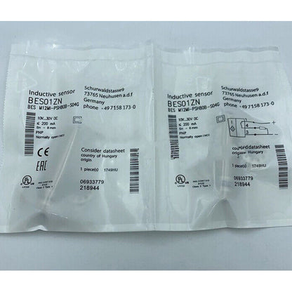 1PC BALLUFF Proximity Switch M12MI-PSH80B-S04G, Spot Stock - BALLUFF