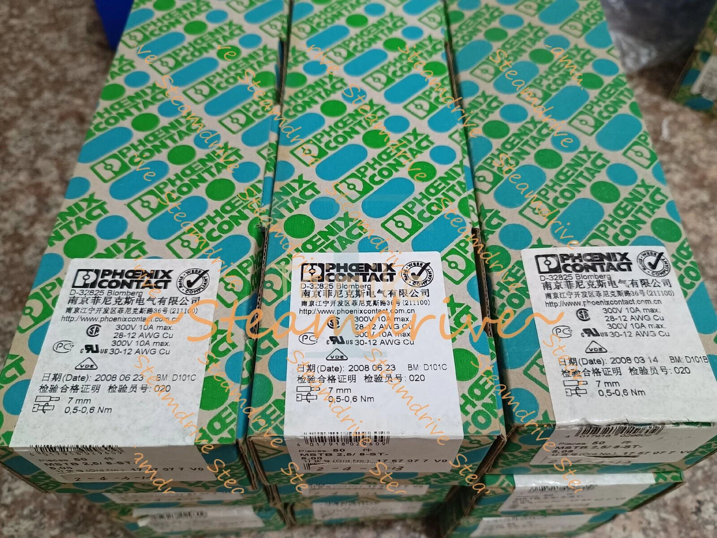 10PCS/BOX MSTB2.5/ 8-ST-5.08 1757077 Connector