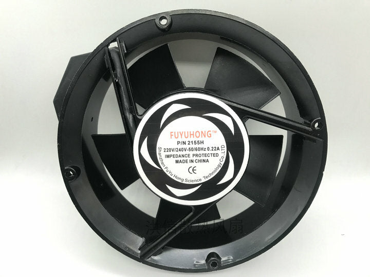 1pcs  FUYUHONG P/N 2155H AC220V/240V 0.22A axial flow 17CM AC fan