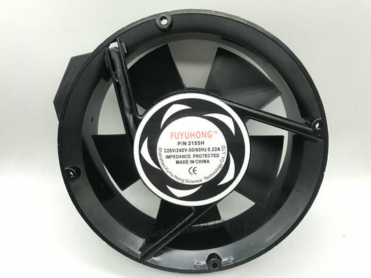 1pcs  FUYUHONG P/N 2155H AC220V/240V 0.22A axial flow 17CM AC fan