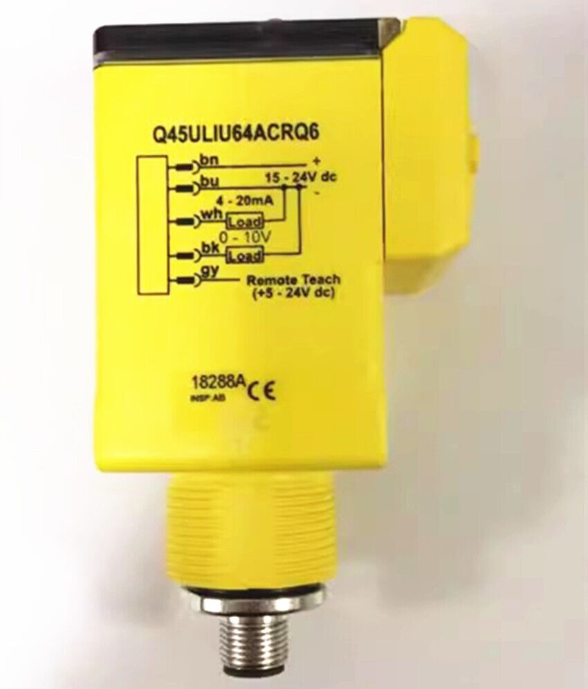 new 1pcs BANNER Q45ULIU64ACRQ6 Ultrasonic Sensor - BANNER