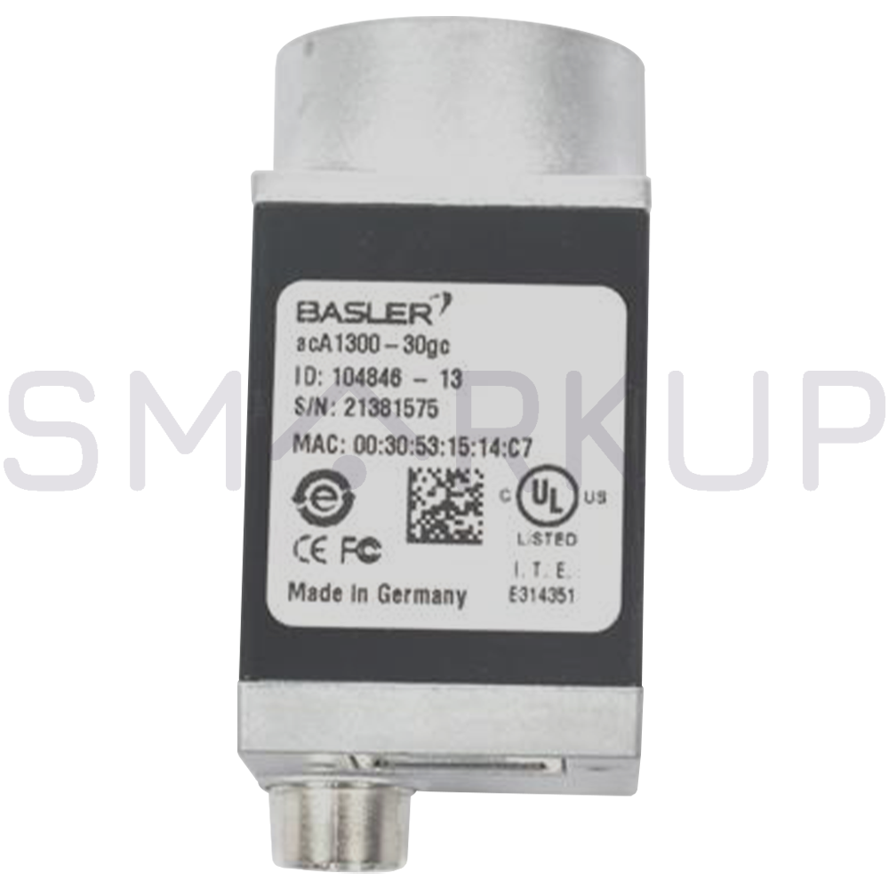 new BASLER ACA1300-30GC Industrial Color CCD Camera
