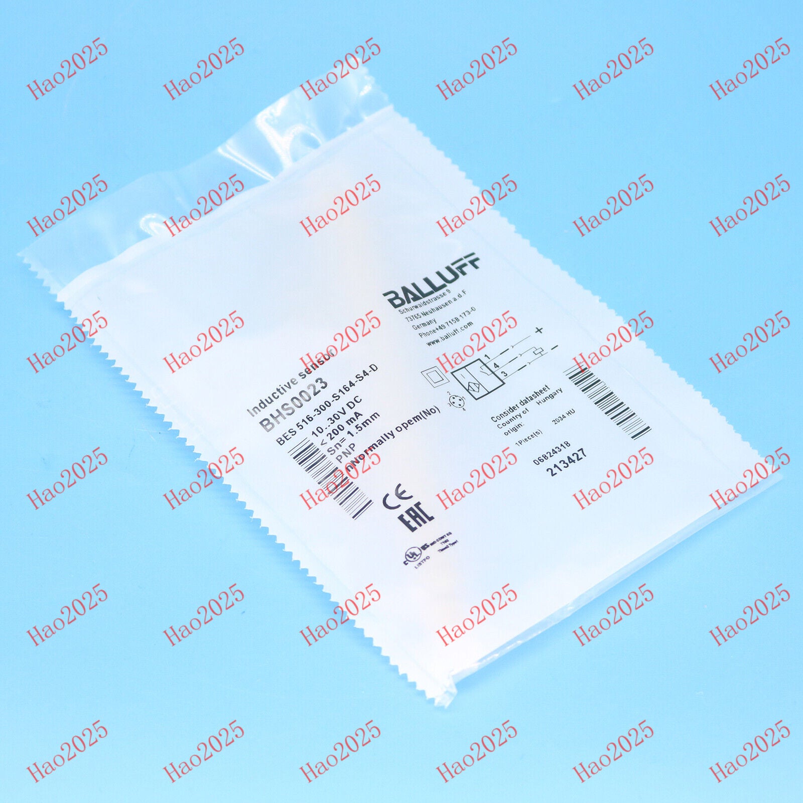 new 1pc BALLUFF BES 516-300-S164-S4-D Proximity Switch - BALLUFF
