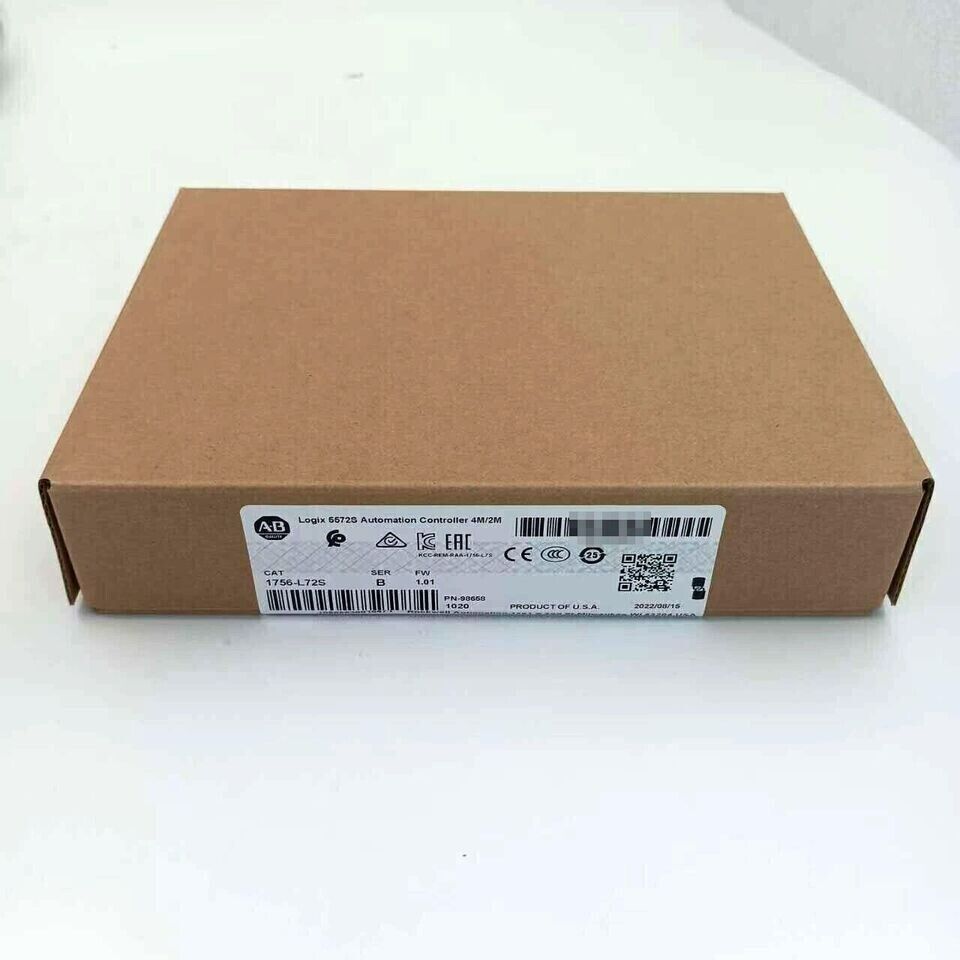 New Factory Sealed AB 1756-L72S B GuardLogix 5572S Controller 4MB 1756L72S - GUARDLOGIX