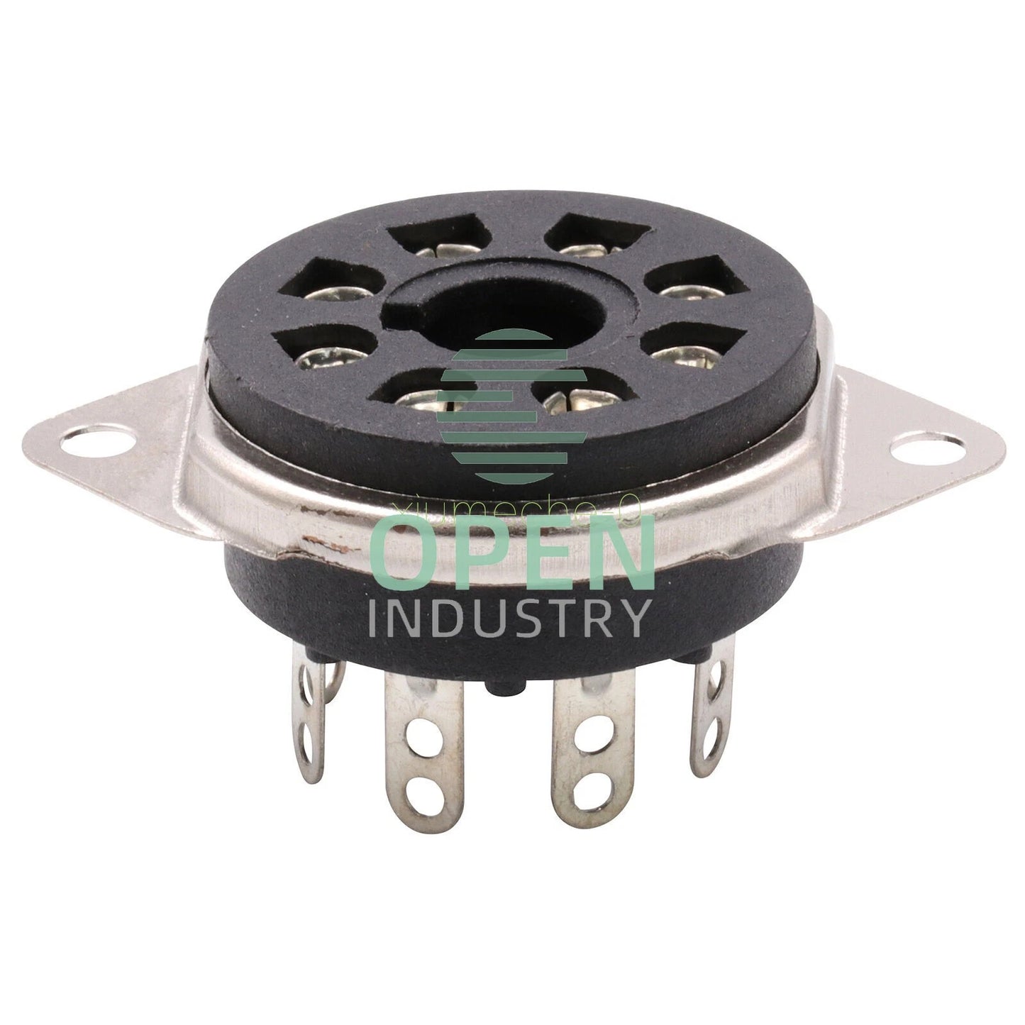 5PCS 8pin Bakelite Octal Valve Tube Socket For EL34 6V6 6L6 KT88 Chassis Mount M