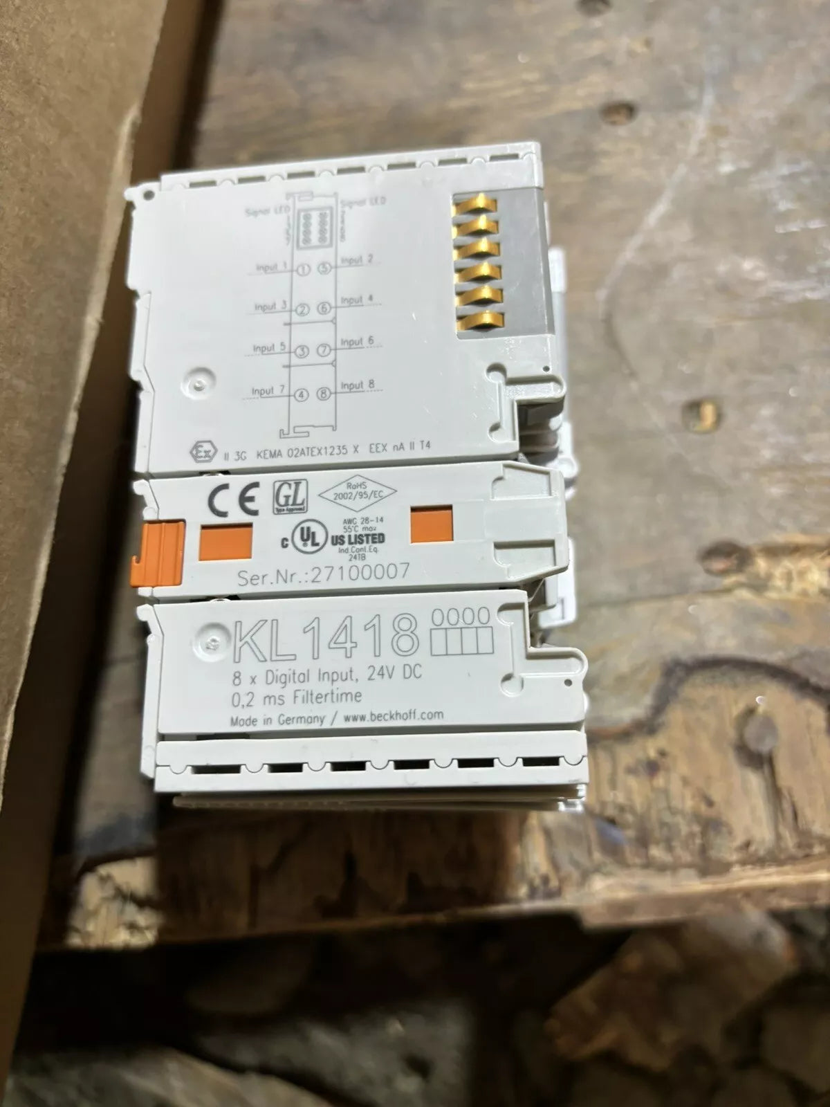 BECKHOFF KL1418 Digital Output Module - BECKHOFF
