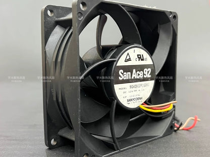 Sanyo 9GV0912P1G061 9038 DC12V 4.1A 9CM 4-Wire High Airflow Cooling Fan