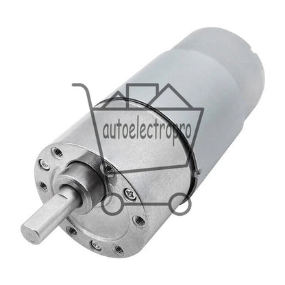 High Torque Speed Reduction Gear Motor with Metal Gearbox JGB37-555 DC12V 24V