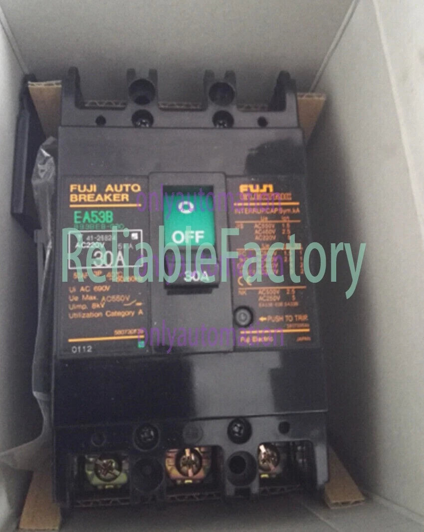 Fuji EA53B 30A Circuit Breaker 1PC Free Shipping ~