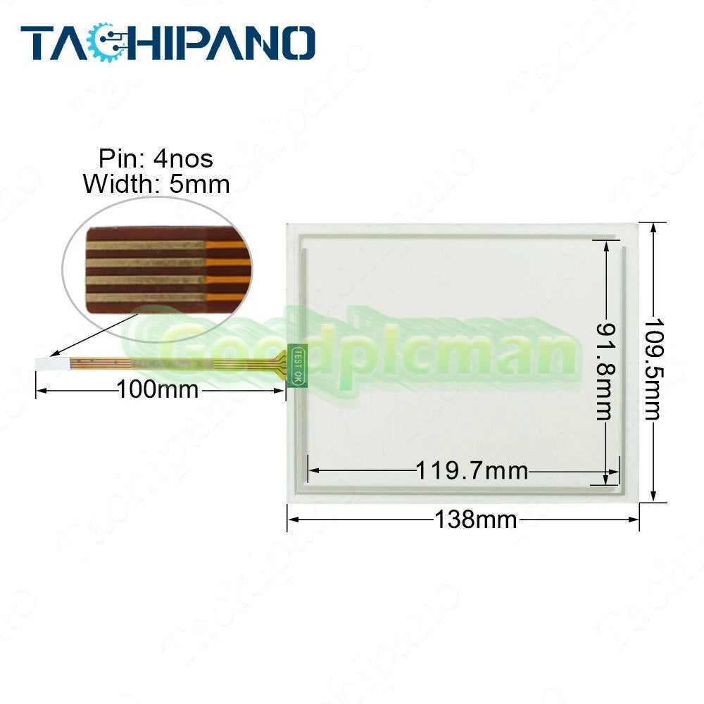 Plastic Case for TP177 with Touch Screen + Protective Film