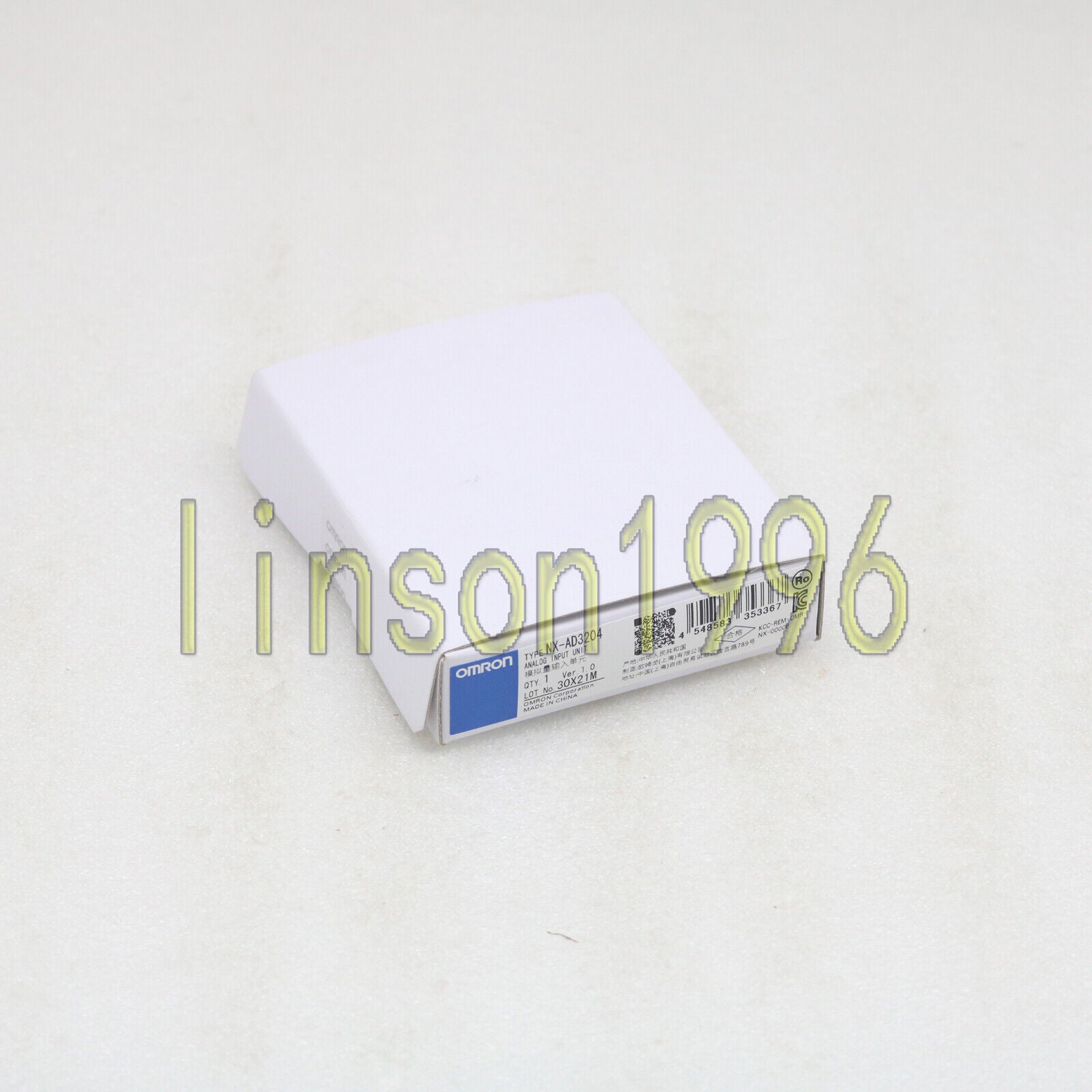 Omron NX-AD3204 Analog Input Unit - High-Quality Signal Monitoring - OMRON