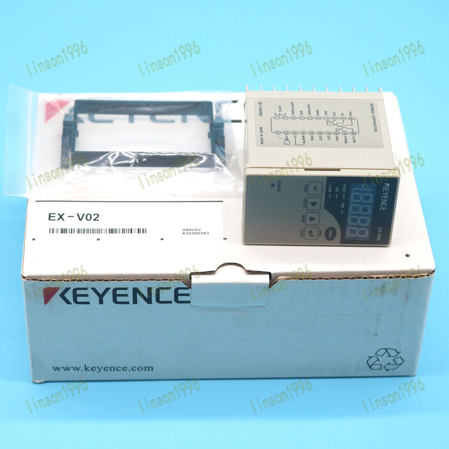Keyence EX-V02 eddy current displacement sensor - KEYENCE