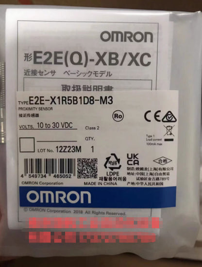 1PC  Omron E2E-X1R5B1D8-M3 E2EX1R5B1D8M3 Proximity Sensor Free Ship