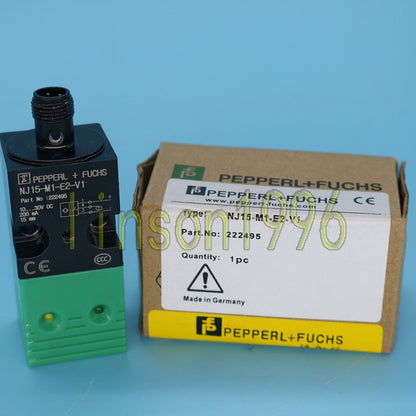 New ONE Pepperl+Fuchs P+F NJ15-M1-E2-V1 Inductiver Sensor - High-Performance Industrial Monitoring Solution - PEPPERL+FUCHS