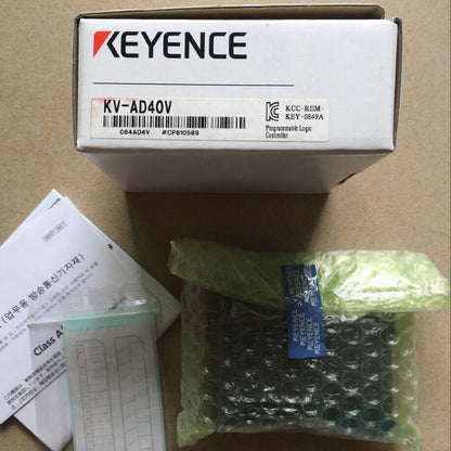 1PC KEYENCE PLC Module KV-AD40V ONE Year - KEYENCE