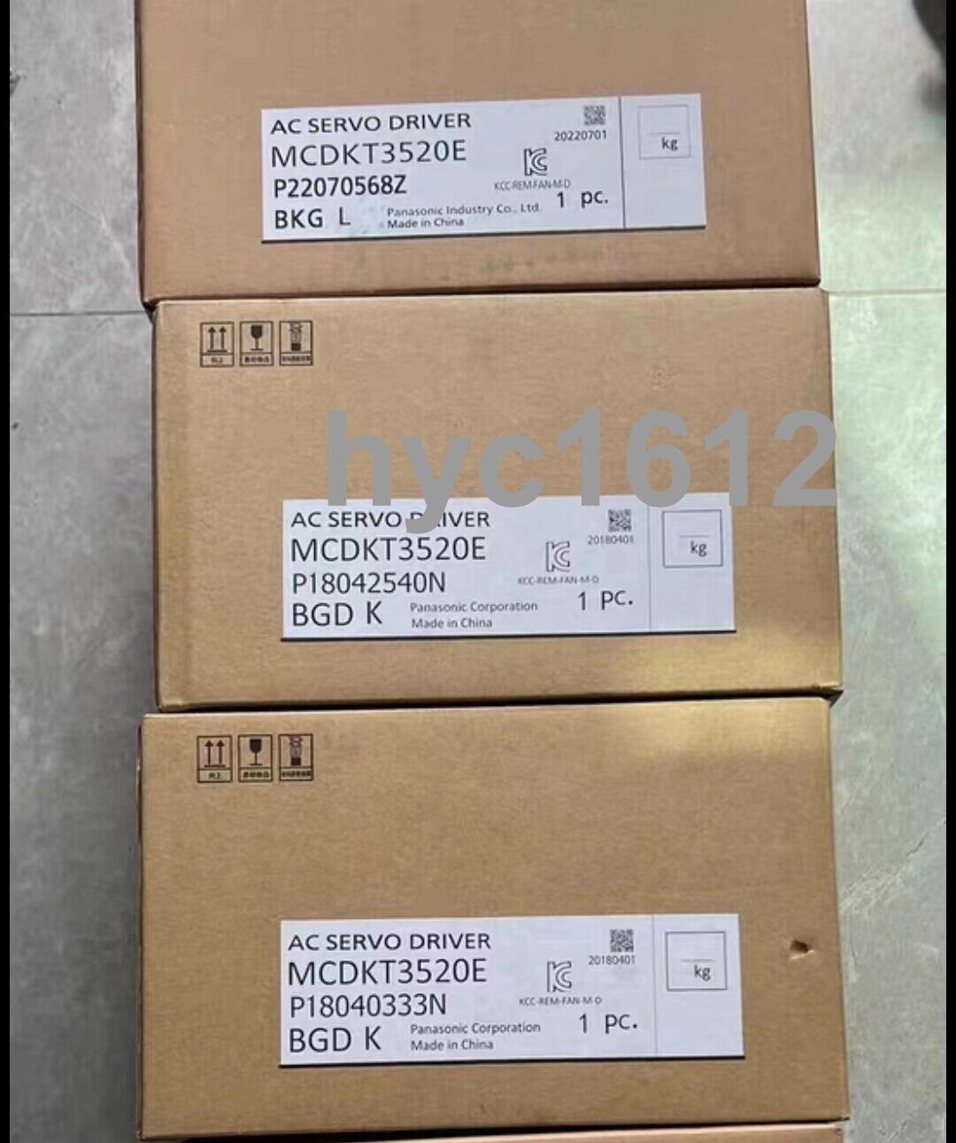 New Panasonic MCDKT3520E AC Servo Drive 1-Year Limited Warranty - PANASONIC
