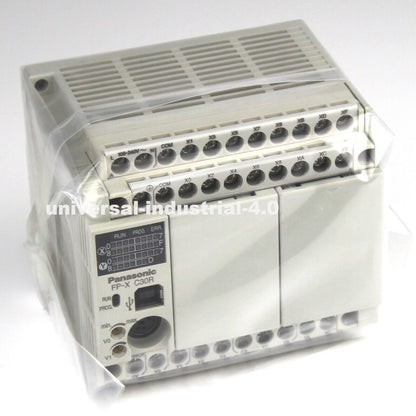 Panasonic AFPX-C30R PLC Control Unit 100-240VAC 16 DC Inputs - PANASONIC