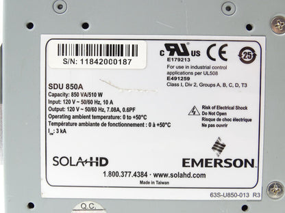 EMERSON SDU850A Power Supply for Computers - EMERSON