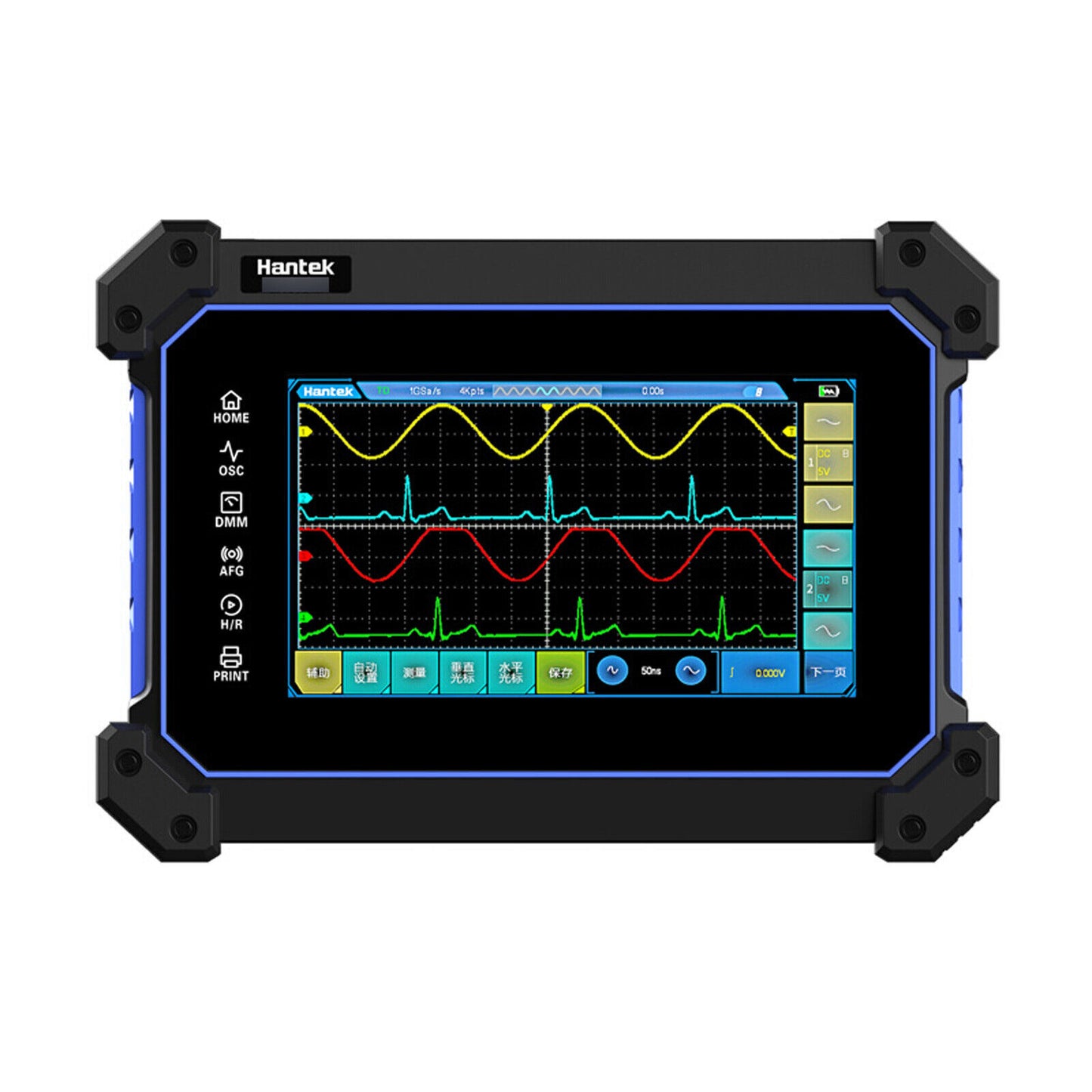 Hantek TO1204D 4-Channels 3 in 1 Touch Screen Digital Oscilloscope Multimeter