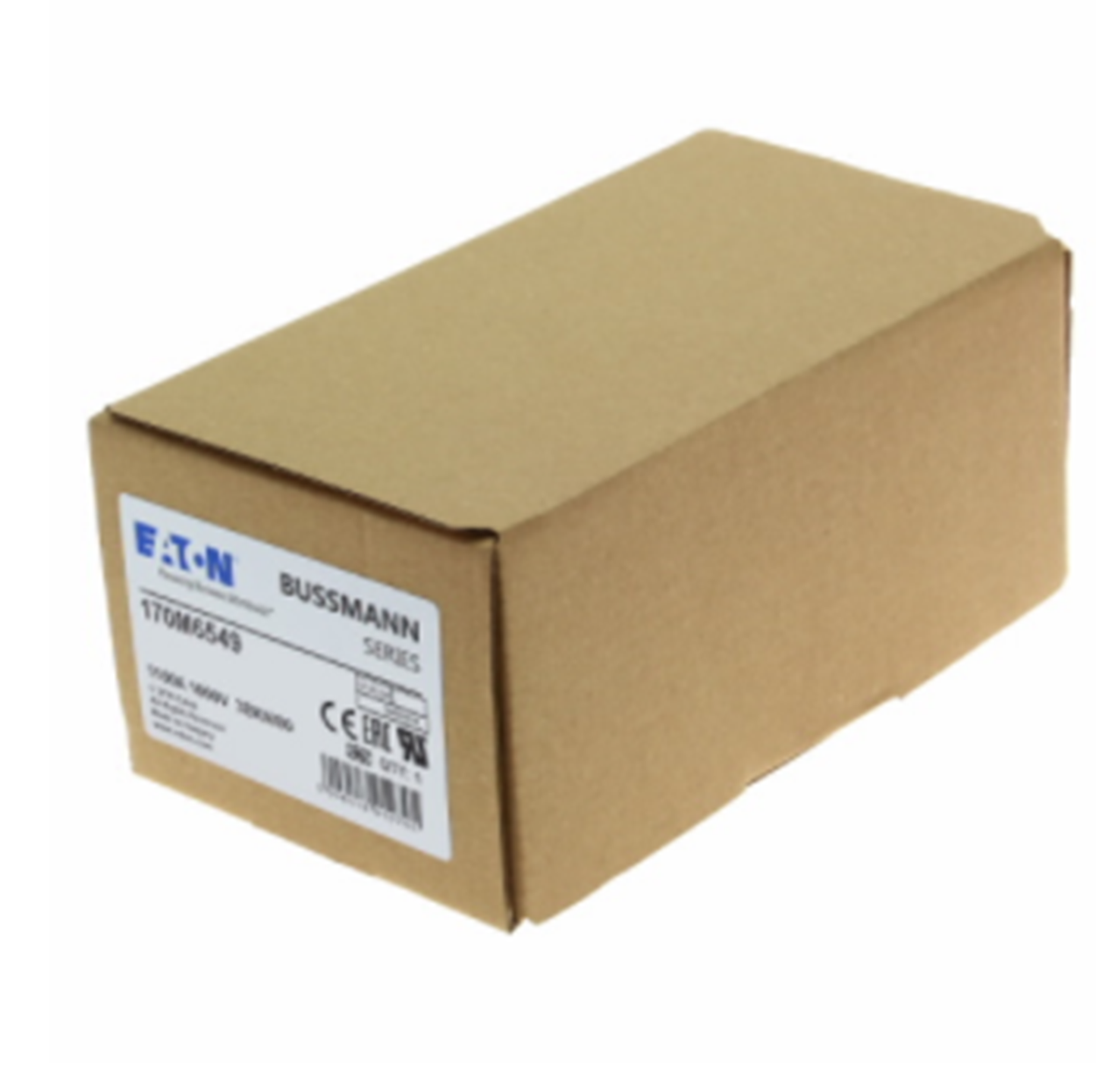 Eaton Busseman 170M6549 1100A 1000V 170M Series 250V-2500V Fixed Type 170M6549 Fuse - EATON BUSSEMAN