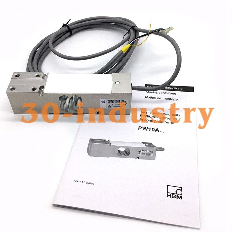 HBM Load Cell PW10AC3MR Sensor - 50KG to 300KG Options - HBM