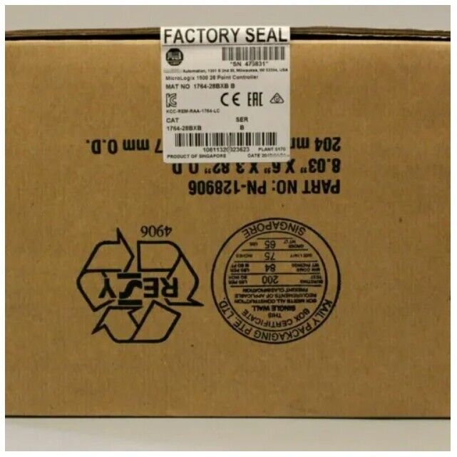 New AB 1764-28BXB SER B MicroLogix1500 28 Point Controller - MICROLOGIX