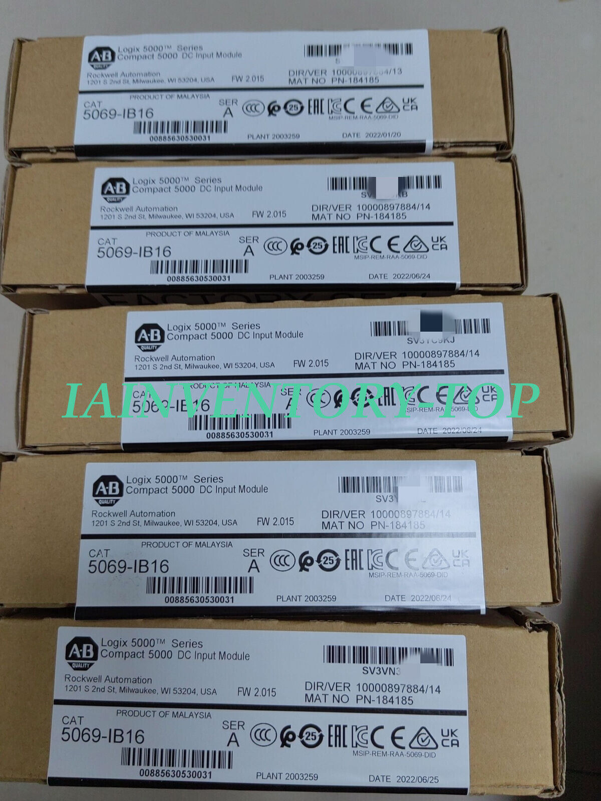 Allen Bradley 5069-IB16 Fast Ship - ALLEN BRADLEY