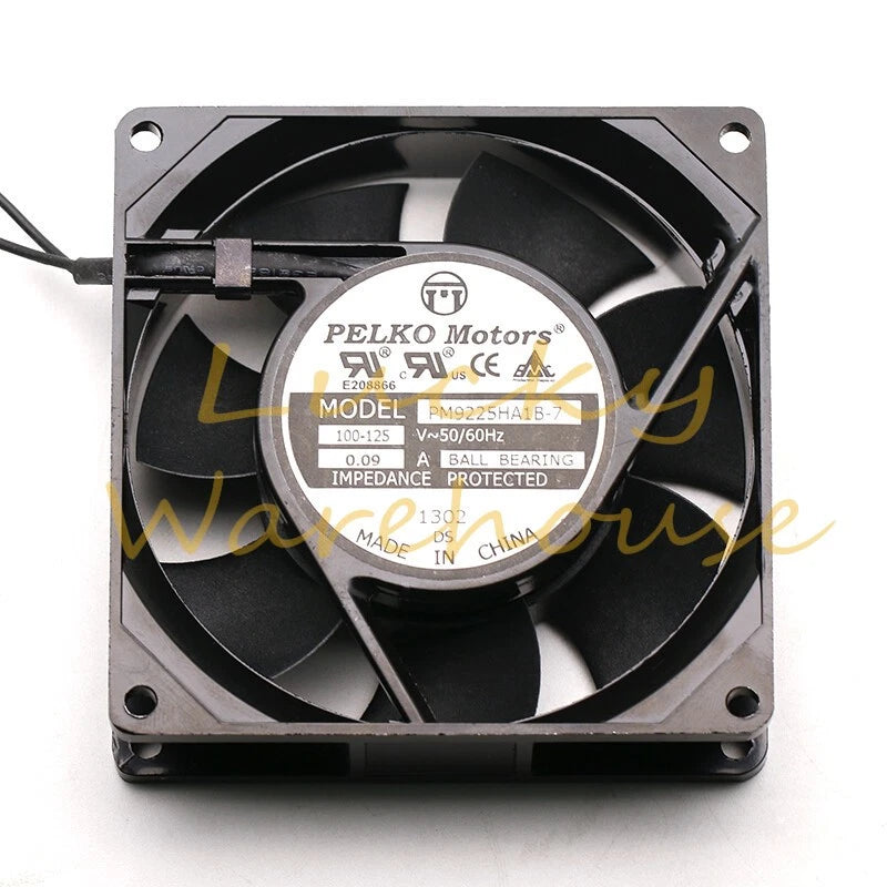 1pcs PELKO MOTORS PM9225HA1B-7 9225 9CM 100V 0.09A cooling fan