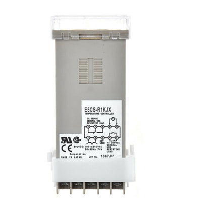 OMRON E5CS-R1KJX Temperature Controller Panel Thermostat 100-240VAC - OMRON