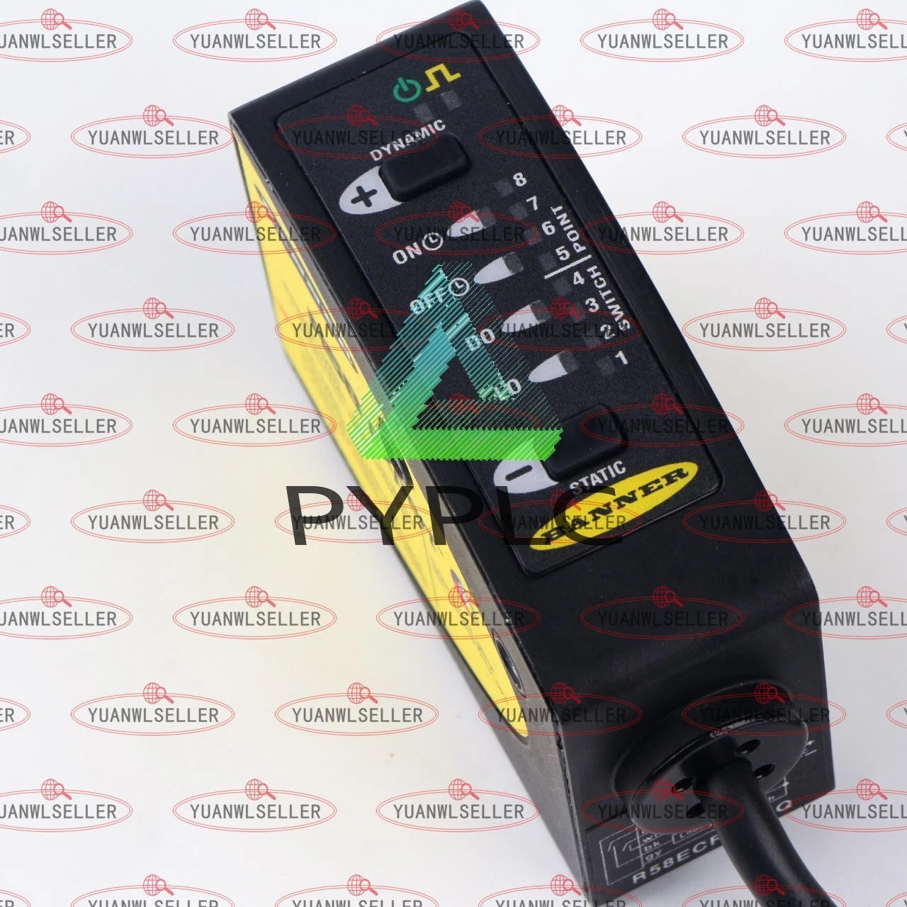 1x BANNER Photoelectric Sensor R58ECRGB1Q