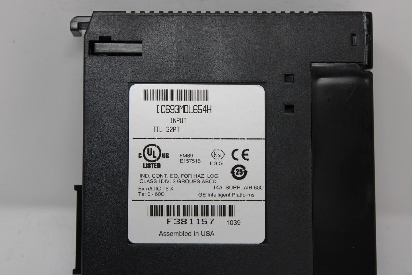 used GE Fanuc IC693MDL654H Input Module - GE