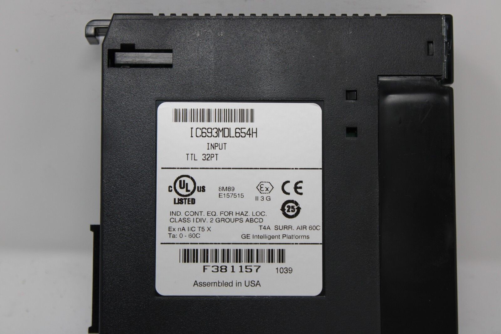used GE Fanuc IC693MDL654H Input Module - GE