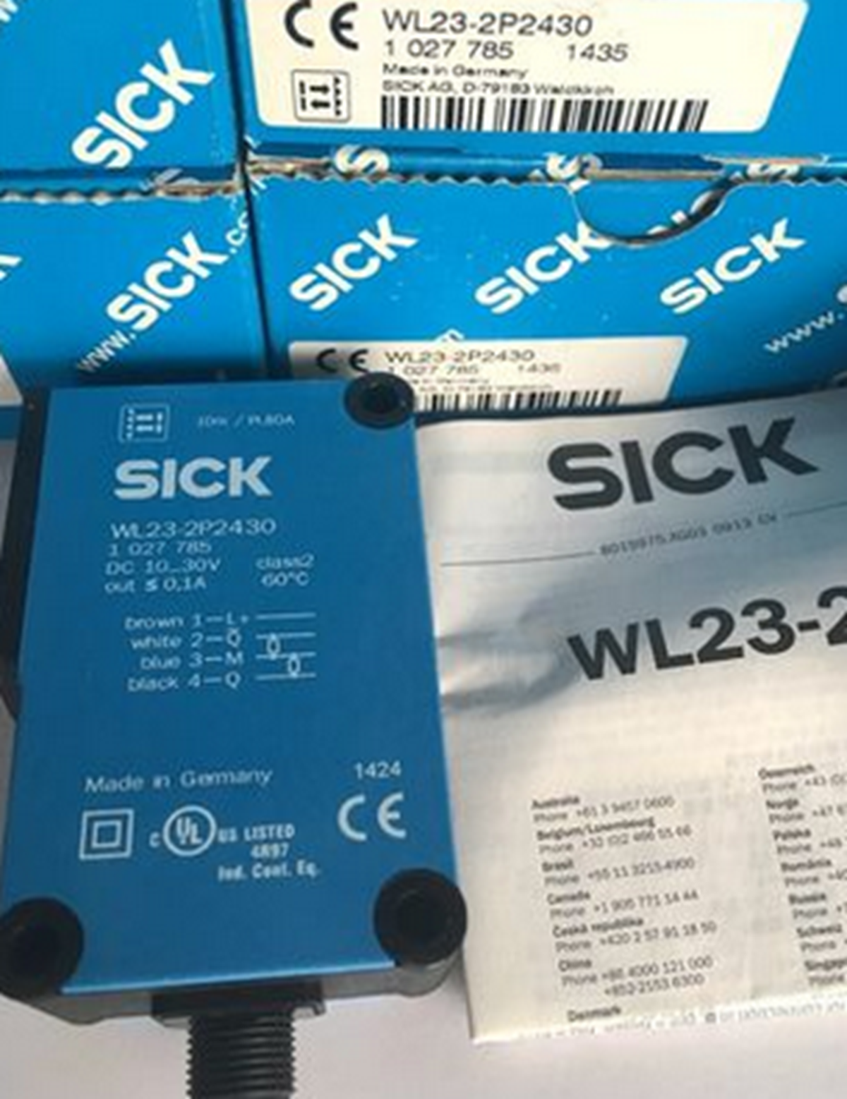 SICK WL23-2P2430 Photoelectric Sensor