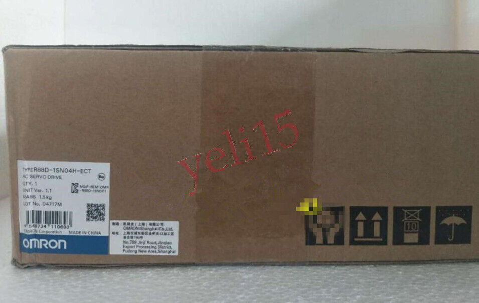 new 1PC OMRON R88D-1SN04H-ECT Servo Driver R88D1SN04HECT ping