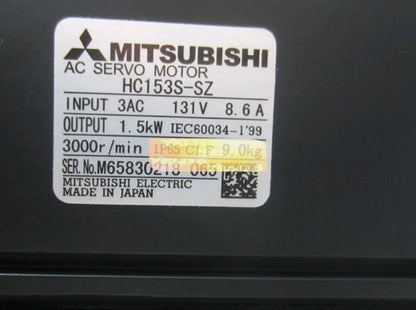 New Mitsubishi HC153S-SZ Servo Motor - MITSUBISHI