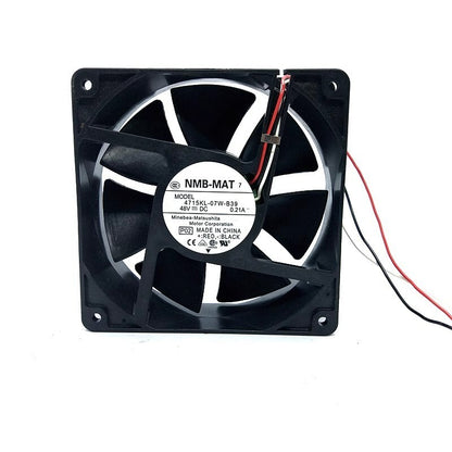 NMB-MAT 4715KL-07W-B39 12038 48V 0.21A 3-Wire Inverter Cooling Fan