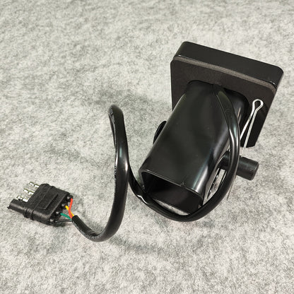 12 LED Tow Rear Tail Stop Brake Light 12V 2" Trailer Hitch Cover Light