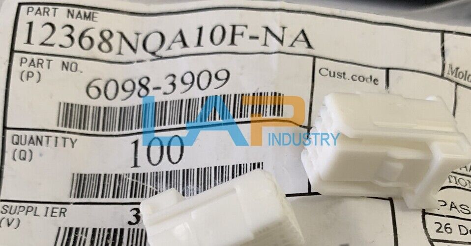 100PCS/1BAG NEW FOR 6098-3909 Connector koeed