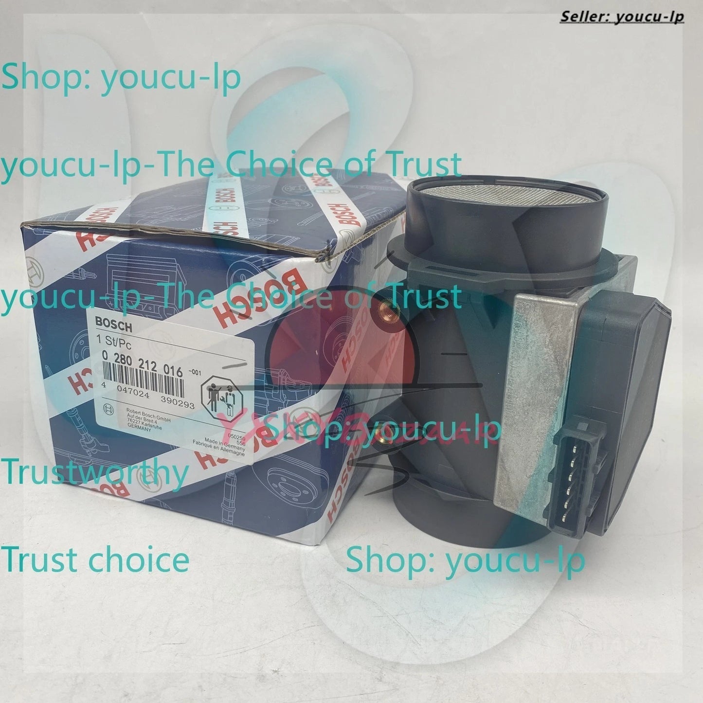 Mass Air Flow Meter MAF Sensor For Bosch Volvo 240 740 940 2.3L L4 0280212016